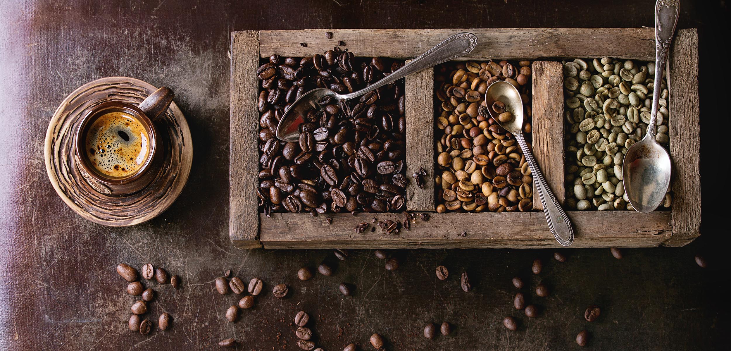 Brewing coffee with beans roasted to perfection creates a real coffee experience.